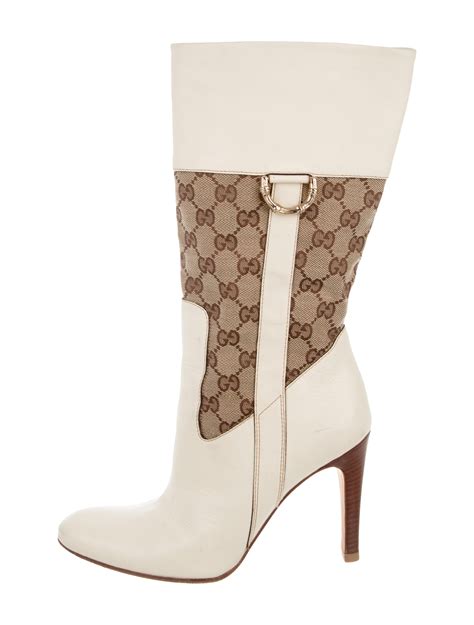 mens gucci rubber boots|Gucci high heel boots.